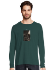 Hopeful - "A Dreamer’s Strength" Long sleeve green empire XS 10