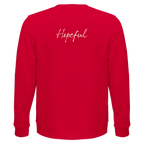 Hopeful - "A Dreamer's Strength" Sweatshirt Red XS 2