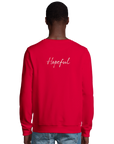 Hopeful - "A Dreamer's Strength" Sweatshirt Red XS 25