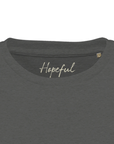 Hopeful - "A Dreamer’s Strength" T-shirt Grey Melange XS 35