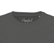Hopeful - "A Dreamer’s Strength" T-shirt Grey Melange XS 2