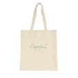 Hopeful - "A Dreamer’s Strength" Tote Bag Natural 2