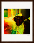 In the Eye Framed print 27x35 cm / 11x14″ Dark wood frame 25
