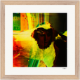 In the Eye Framed print 30x30 cm / 12x12″ Wood frame 17