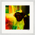 In the Eye Framed print 40x40 cm / 16x16″ White frame 9