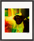 In the Eye Framed print 40x50 cm / 16x20″ Black frame 28
