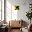 In the Eye Framed print 40x40 cm / 16x16″ Wood frame in interior