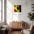 In the Eye Framed print 60x80 cm / 24x32″ White frame in interior
