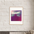 Indigo Sky Framed print 20x25 cm / 8x10″ White frame 2