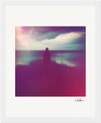 Indigo Sky Framed print 20x25 cm / 8x10″ White frame 6