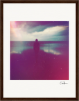 Indigo Sky Framed print 27x35 cm / 11x14″ Dark wood frame 27