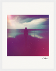 Indigo Sky Framed print 27x35 cm / 11x14″ White frame 7