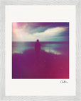Indigo Sky Framed print 27x35 cm / 11x14″ White frame 7