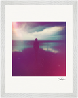 Indigo Sky Framed print 27x35 cm / 11x14″ White frame 7