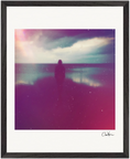 Indigo Sky Framed print 40x50 cm / 16x20″ Black frame 28