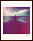 Indigo Sky Framed print 40x50 cm / 16x20″ Dark wood frame 30
