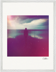 Indigo Sky Framed print 45x60 cm / 18x24″ White frame 11