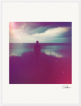 Indigo Sky Framed print 45x60 cm / 18x24″ White frame 12