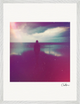 Indigo Sky Framed print 45x60 cm / 18x24″ White frame 11