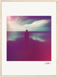 Indigo Sky Framed print 45x60 cm / 18x24″ Wood frame 21