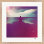 Indigo Sky Framed print 50x50 cm / 20x20″ Wood frame 21