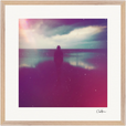 Indigo Sky Framed print 50x50 cm / 20x20″ Wood frame 21