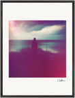 Indigo Sky Framed print 60x80 cm / 24x32″ Black frame 31