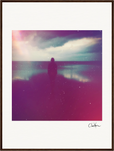 Indigo Sky Framed print 60x80 cm / 24x32″ Dark wood frame 33