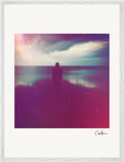 Indigo Sky Framed print 60x80 cm / 24x32″ White frame 13