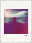 Indigo Sky Framed print 60x80 cm / 24x32″ White frame 13