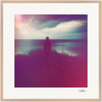 Indigo Sky Framed print 70x70 cm / 28x28″ Wood frame 23