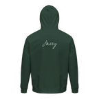 Jazzy - "Lacey Leg" Hoodie Bottle Green XS 2