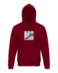 Jazzy - "Lacey Leg" Hoodie Burgundy XS 1