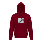 Jazzy - "Lacey Leg" Hoodie Burgundy XS 1