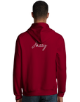 Jazzy - "Lacey Leg" Hoodie Burgundy XS 4