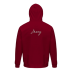 Jazzy - "Lacey Leg" Hoodie Burgundy XS 2
