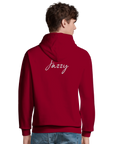 Jazzy - "Lacey Leg" Hoodie Burgundy XS 12