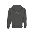 Jazzy - "Lacey Leg" Hoodie Grey Melange XS 2