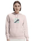 Jazzy - "Lacey Leg" Hoodie Pale Pink XS 5