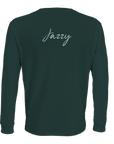 Jazzy - "Lacey Leg" Long sleeve green empire XS 2