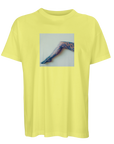 Jazzy - "Lacey Leg" T-shirt Light Yellow S 1