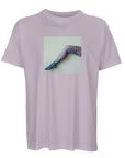 Jazzy - "Lacey Leg" T-shirt lilak S 1