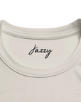 Jazzy - "Lacey Leg" T-shirt Off White S 2
