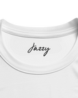 Jazzy - "Lacey Leg" T-shirt White S 2