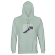 Jazzy - "Lacey Leg" Hoodie creamy green 1