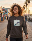 Jazzy - "Lacey Leg" Sweatshirt deep charcoal grey XS 1