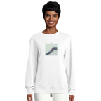 Jazzy - "Lacey Leg" Sweatshirt White XS 5