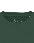 Jazzy - "Lacey Leg" T-shirt Bottle Green XS 2