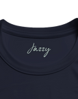 Jazzy - "Lacey Leg" T-shirt French Navy S 2