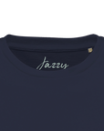 Jazzy - "Lacey Leg" T-shirt French Navy XS 2